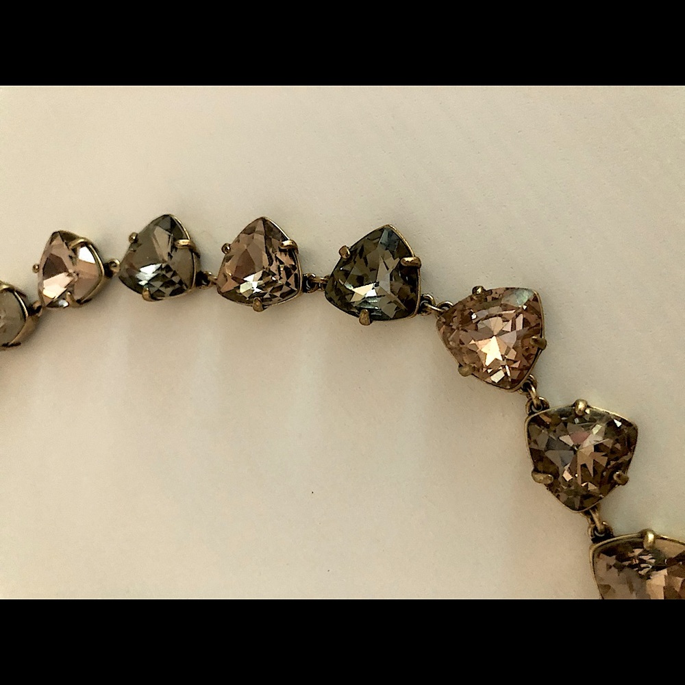 Dark Neutral Gems Necklace